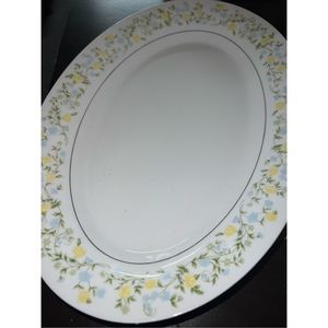 CROWN MING  Spring Garden   14”‎ Serving Platter Jian Shiang Fine China